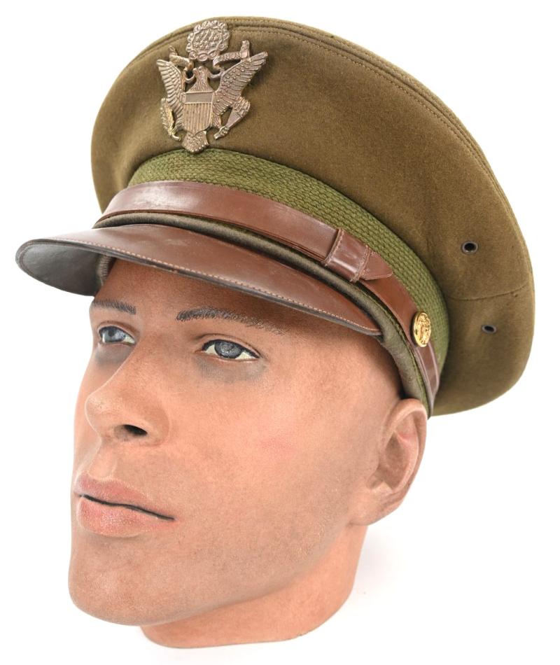 US WW2 Officer's Semi-Crusher Visor Cap