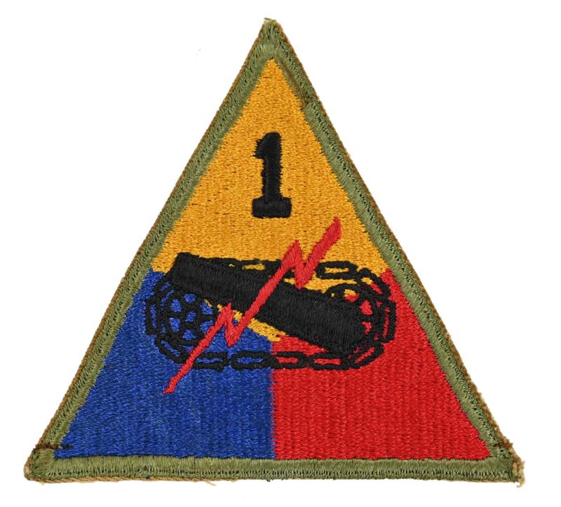 US WW2 1st Armored Division Patch