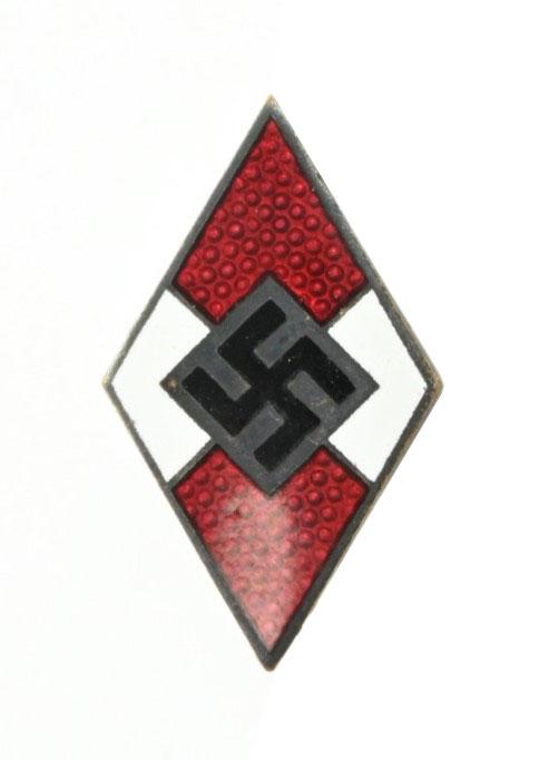 German Hitler Youth Cap Badge