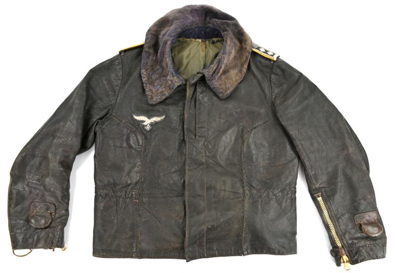 German LW 'Reichsverteidigung' Leather Flight Jacket