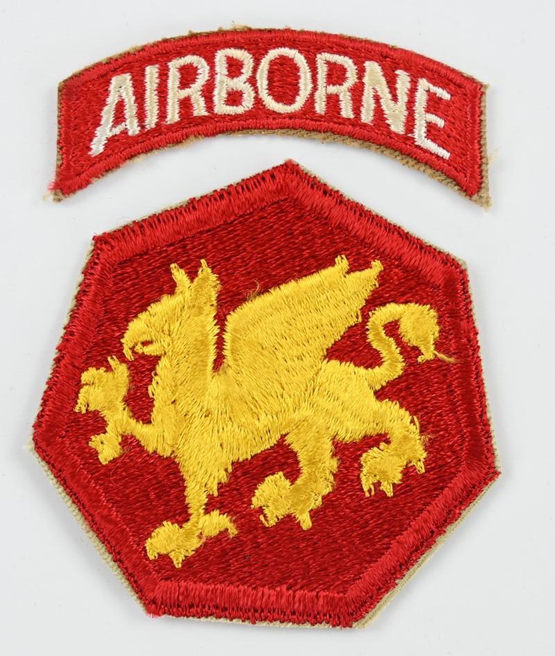 US WW2 “Ghost” 108th Airborne Division SSI