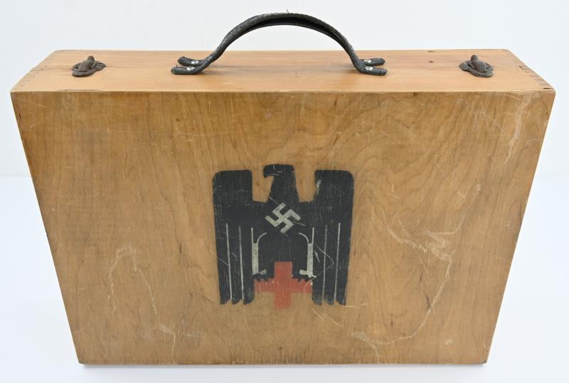 German DRK Wooden Equipment Case