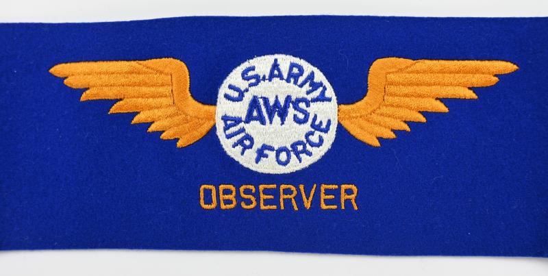 USAAF WW2 Observer Armband