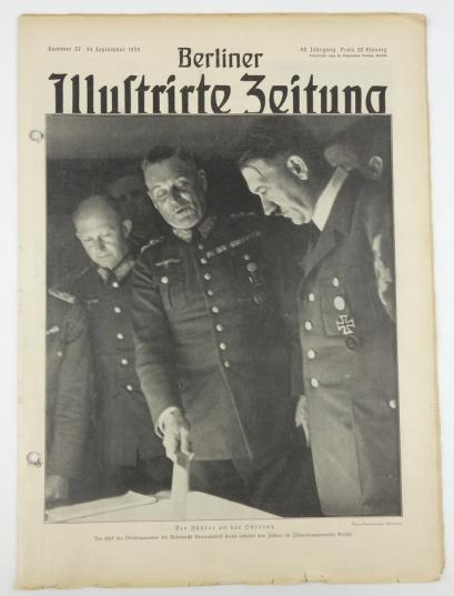 German Magazine “Berliner Illustrierte Zeitung ”14 September 1939