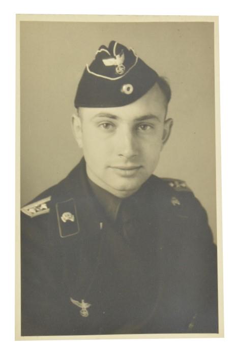 German WH Panzer Portrait Picture