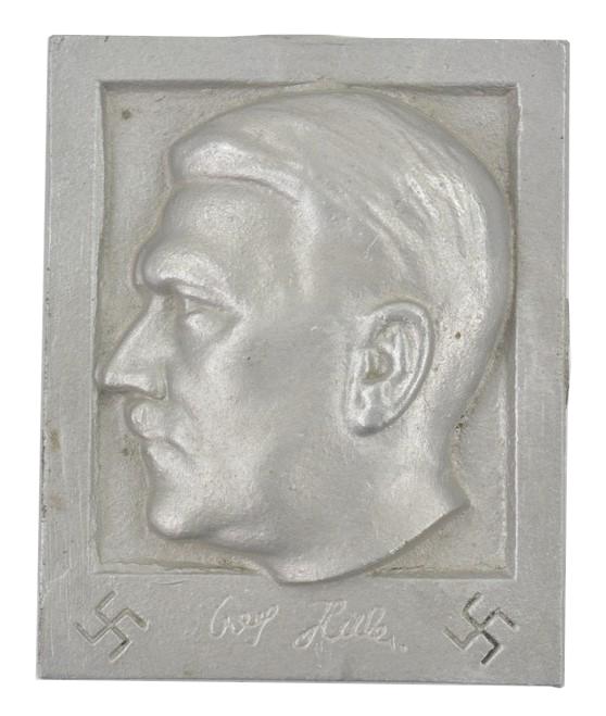 German Adolf Hitler Plaque