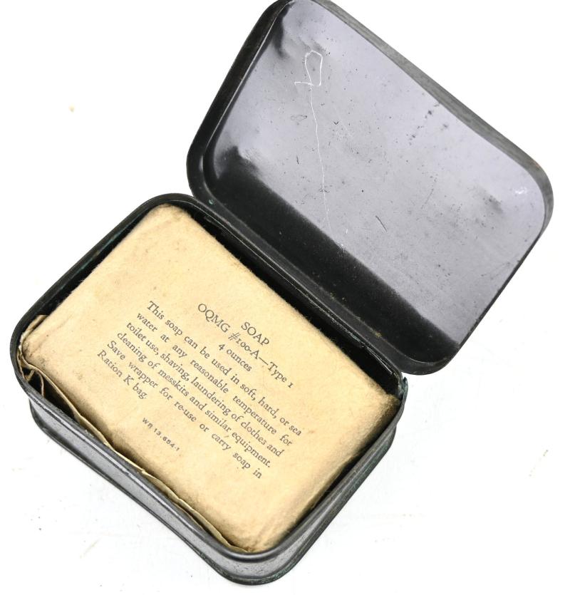 US WW2 Cleaning Soap in Case