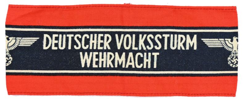 German Volksturm Sleeve Armband