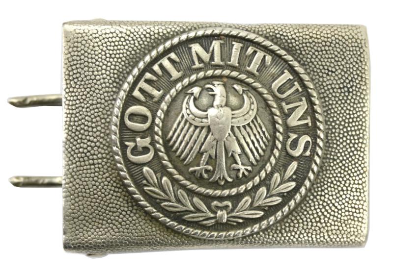 German Reichswehr 'Nickel Silver' Beltbuckle