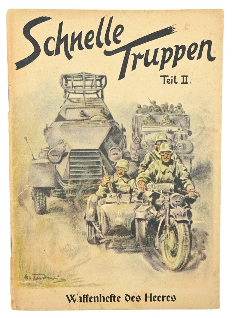 German WH Booklet 'Schnelle Truppen Teil 2'