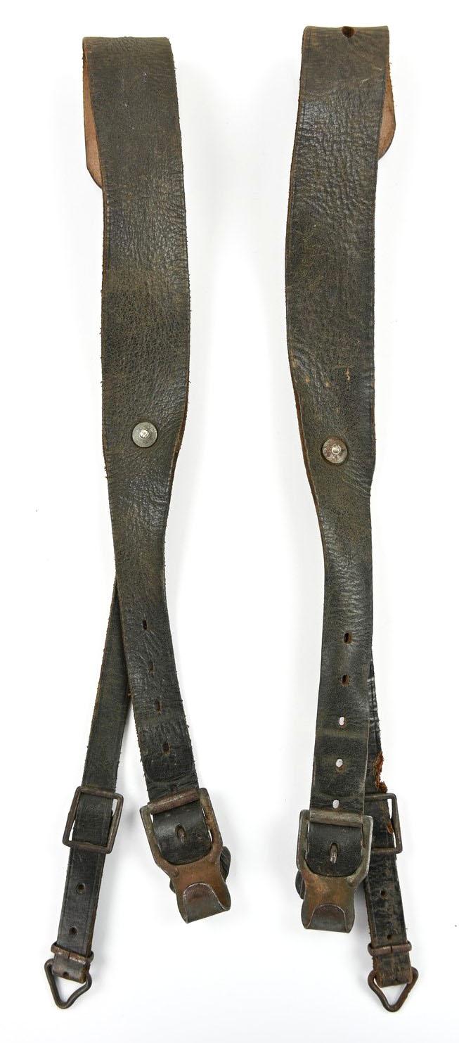 German WH M31 Tornister Straps