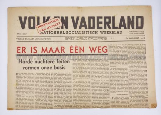 Dutch NSB newspaper 