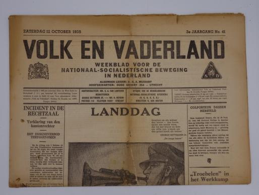 Dutch NSB Newspaper 