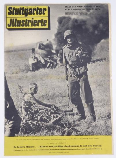 In a nice condition a German Magazine “Stuttgarter Illustrierte” dated 5 November 1941