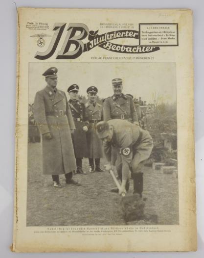 German Magazine “Illustrierter Beobachter ”8 December 1938