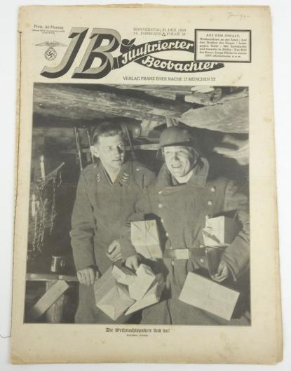German Magazine “Illustrierter Beobachter 21 December 1939
