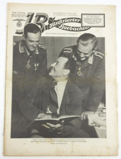 German Magazine “Illustrierter Beobachter 25 July 1940