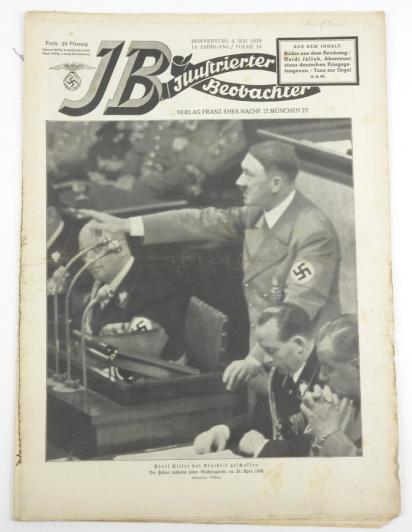 German Magazine “Illustrierter Beobachter 4 May 1939