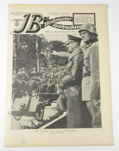 German Magazine “Illustrierter Beobachter 12 Oktober 1939