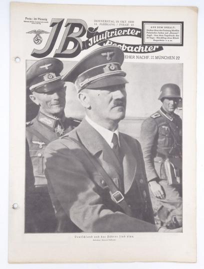 German Magazine “Illustrierter Beobachter 19 Oktober 1939