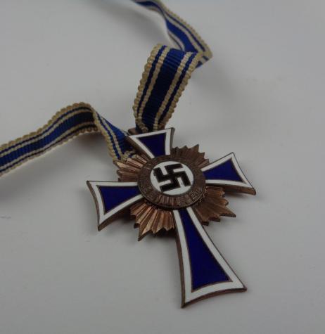 German Mother's Cross in Brass