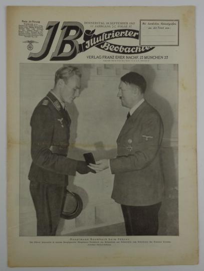 German Magazine “Illustrierter Beobachter 10 September 1942