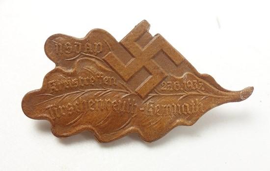 German NSDAP Badge Kreistreffen 27.6.1937 Tirschenreuth-Kemnath