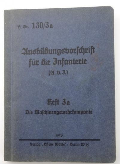 German WH MG Pocketbook