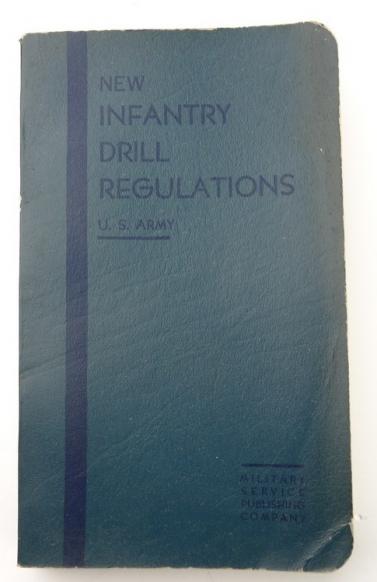 US WW2 New Infantry Drill Regulations United States Army with Rifle Marksmanship