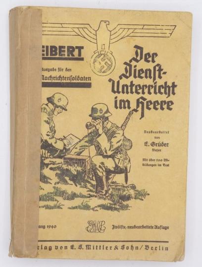 German WH Handbook Reibert 'Nachrichtensoldaten'