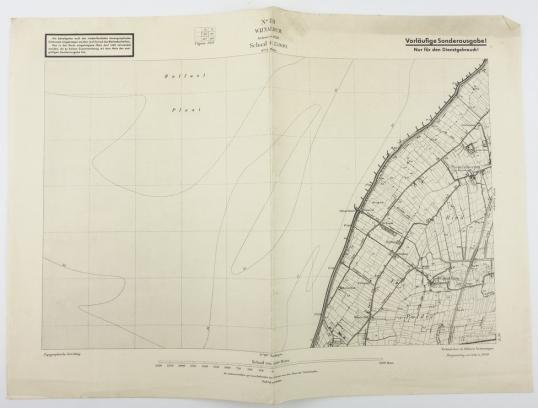 German Mapcard of 'Wijnaldum' Holland