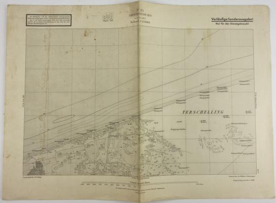 German Mapcard of 'Smouseduintjes' Holland