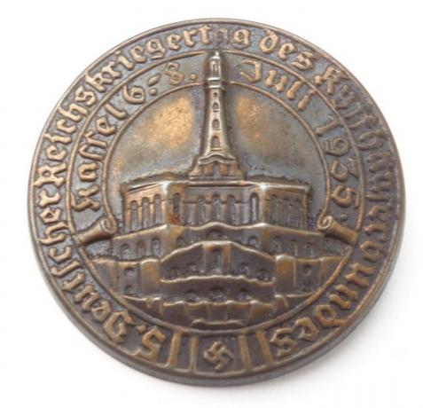 German Kyffhauserbund Tinnie Badge