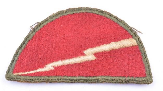 US WW2 78th Infantry Division Greenback Shoulder Patch