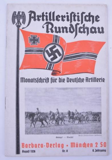 German WH Magazine 'Artilleristische Rundschau' 1936