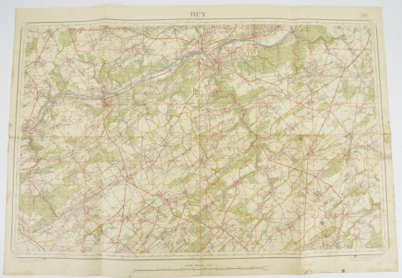 Belgian Mapcard 'Huy' Belgium