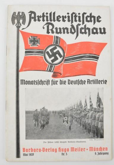 German WH Magazine 'Artilleristische Rundschau' 1937