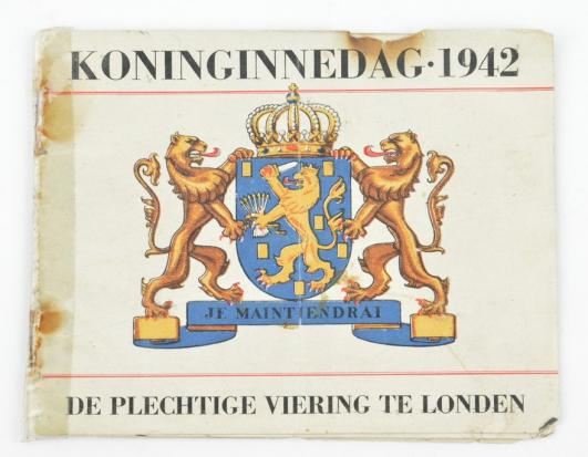 British/Dutch Dropping Booklet 'Koninginnedag 1942'
