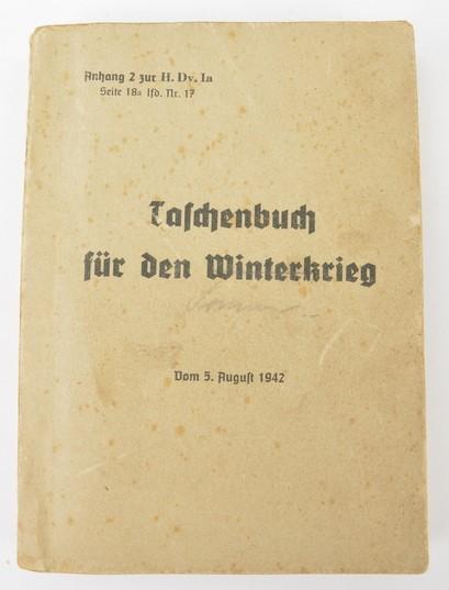 German Waffen-SS 'Winterbattle' pocketbook
