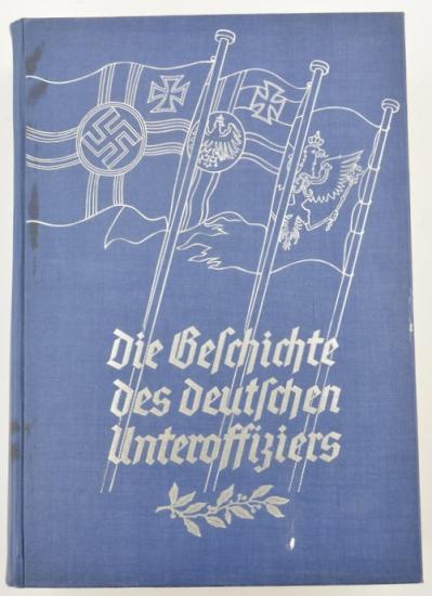 German Book 'Die Geschichte des deutschen Unteroffiziers'