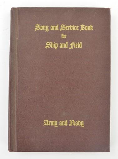 US WW2 Song and Service Book
