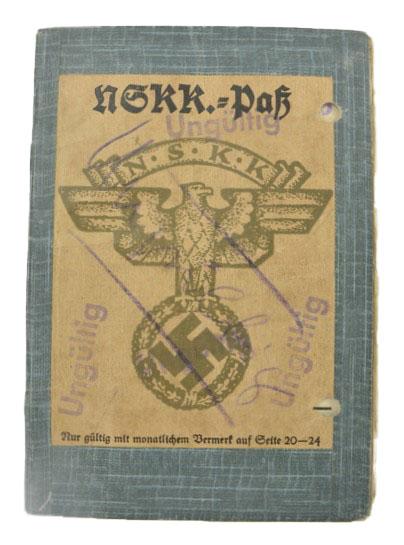 German NSKK Member Pass