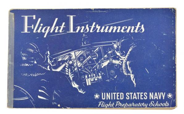 USN WW2 Flight Instruments Book