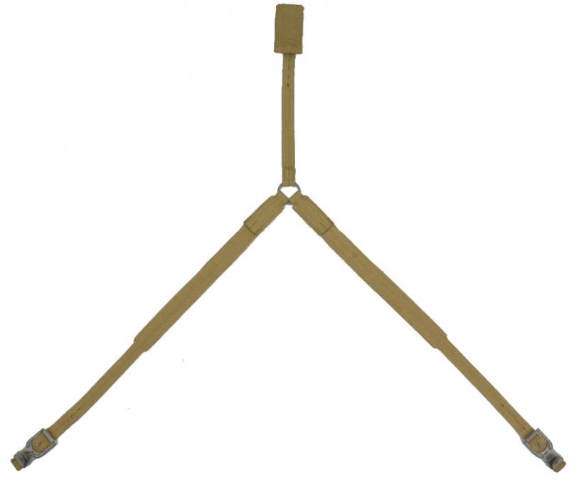 German LW Canvas Combat Y-straps