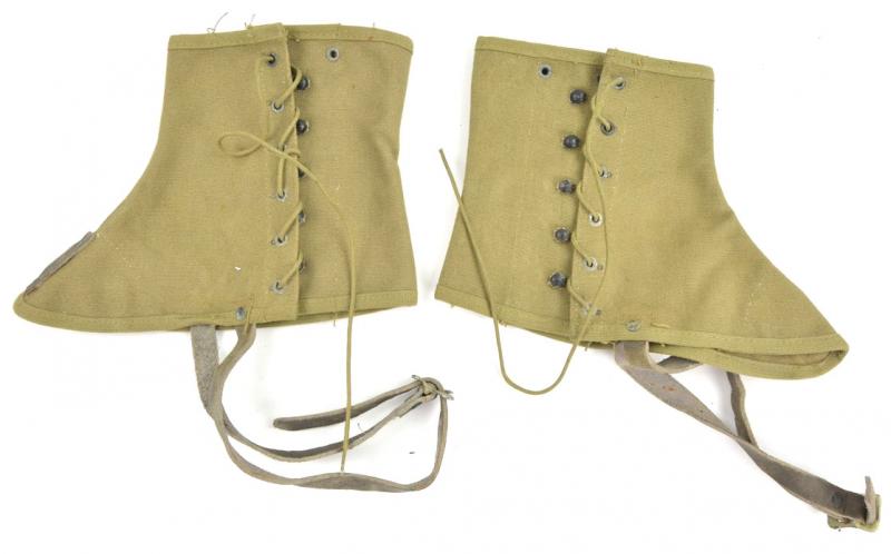 US WW2 Mountain Troops Gaiters