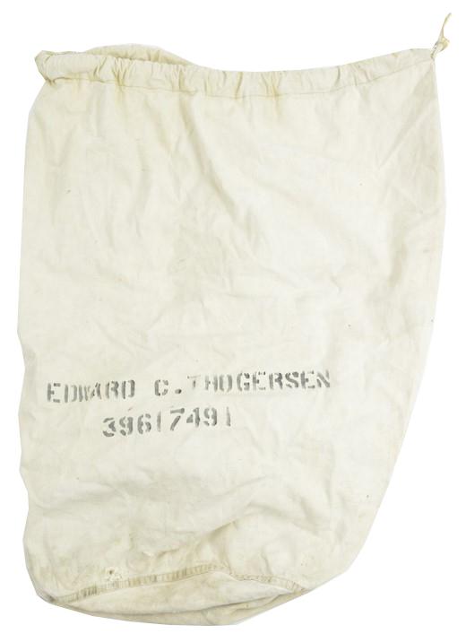 US WW2 Named Laundrybag 'Edward C.Thogersen'