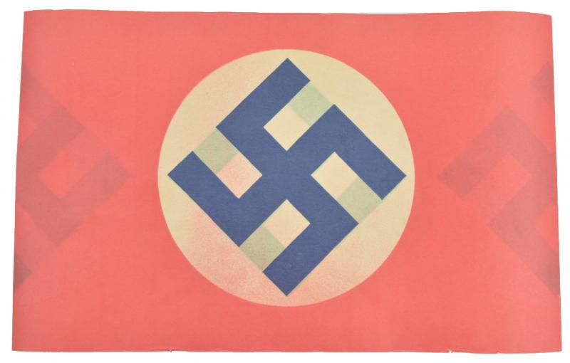 German Third Reich Paper Flag