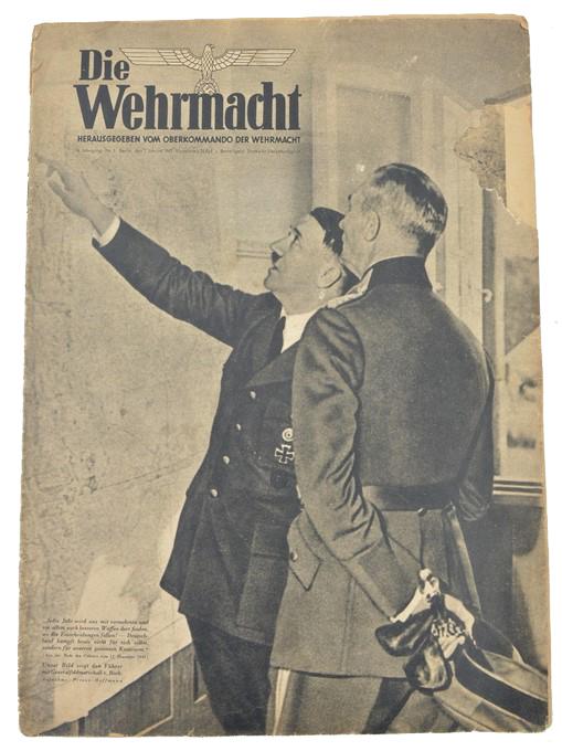 German 'Die Wehrmacht' Magazine 1 Januar 1942