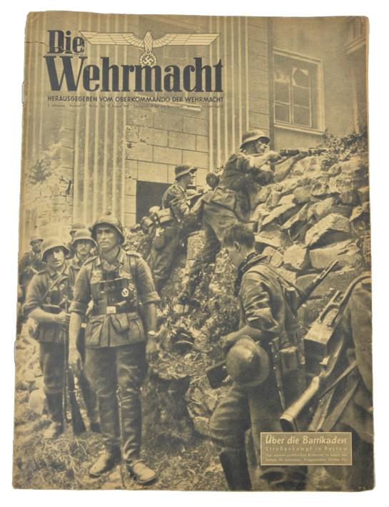 German 'Die Wehrmacht' Magazine 12 August 1942
