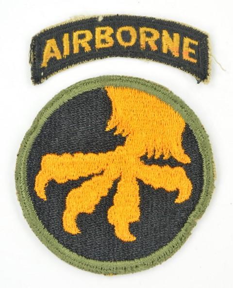 US WW2 17th Airborne Division Shoulder patch